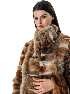 Fox Fur Full Lengh Coat