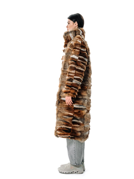 Fox Fur Full Lengh Coat