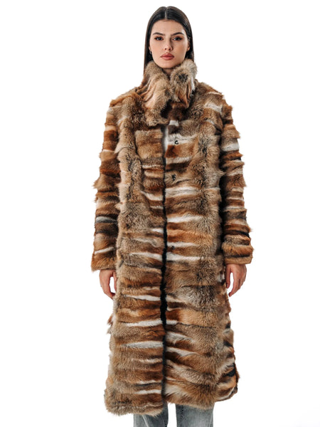 Fox Fur Full Lengh Coat