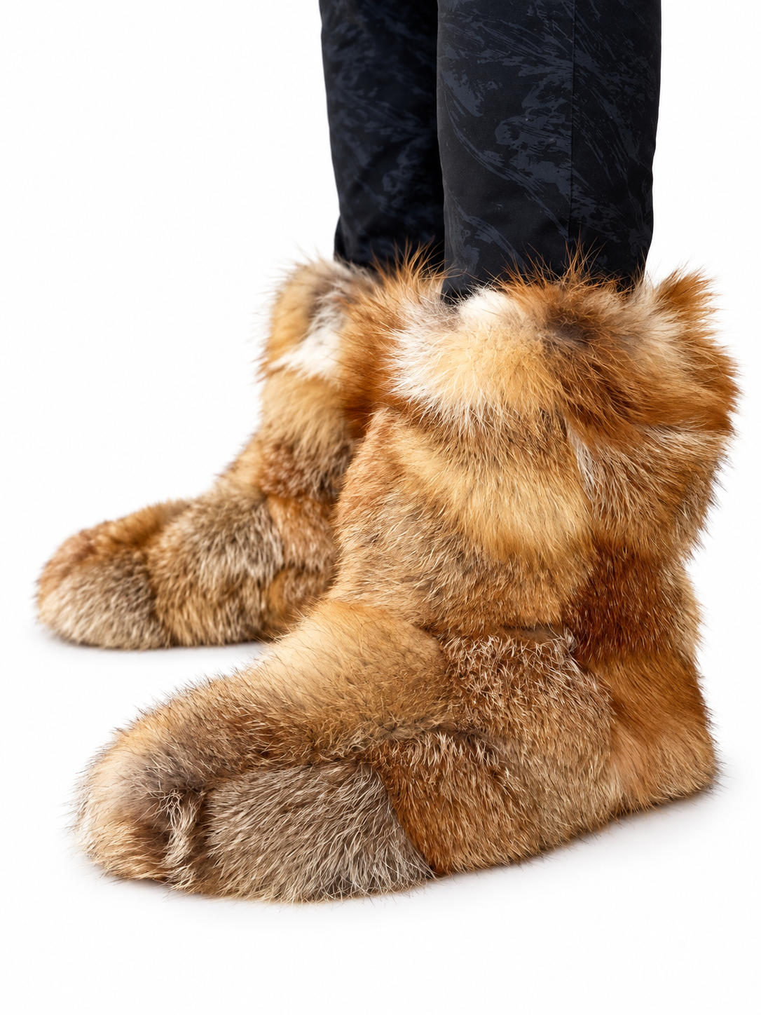 Raccoon Fur Boots