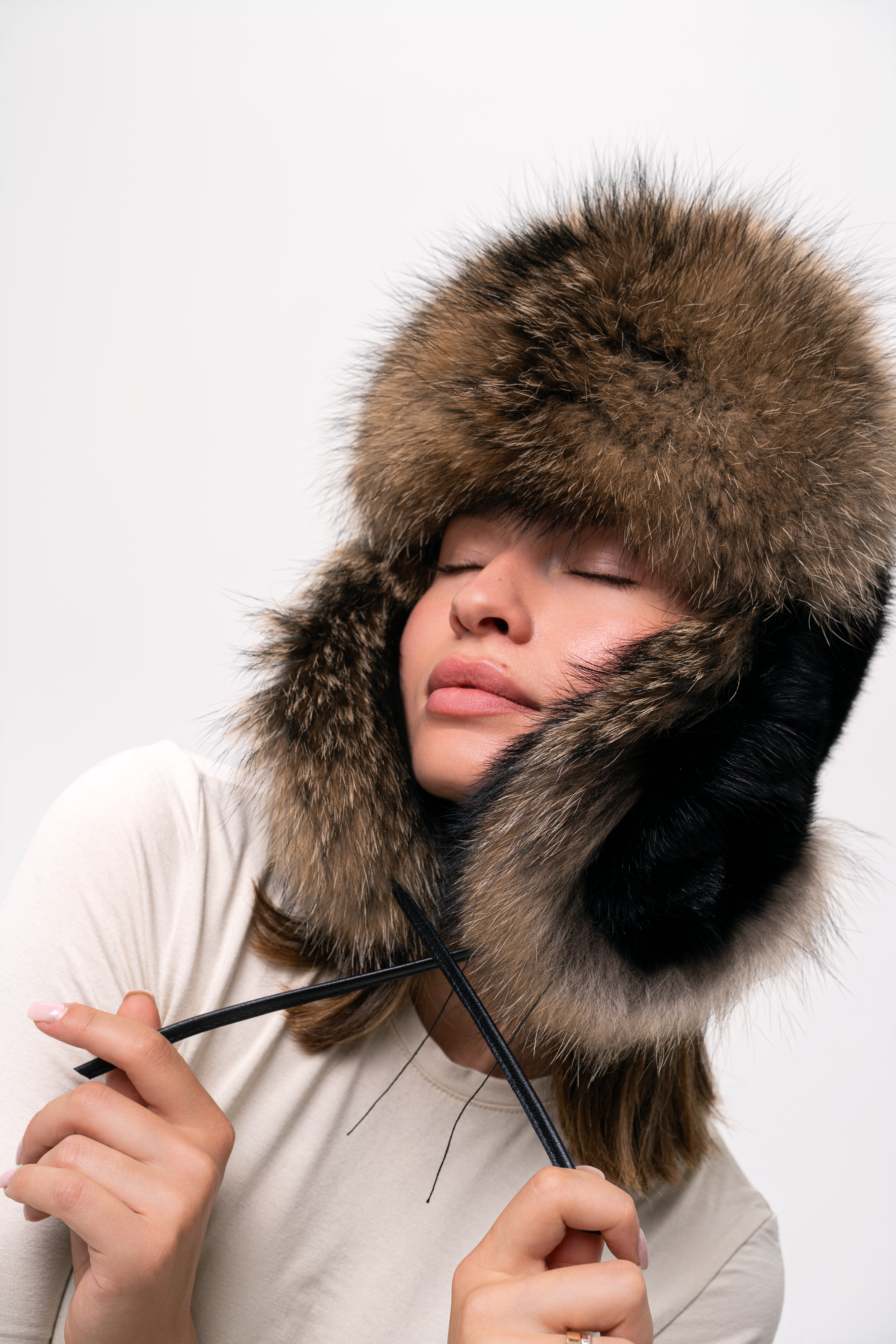 Raccoon & Mink Fur Hat