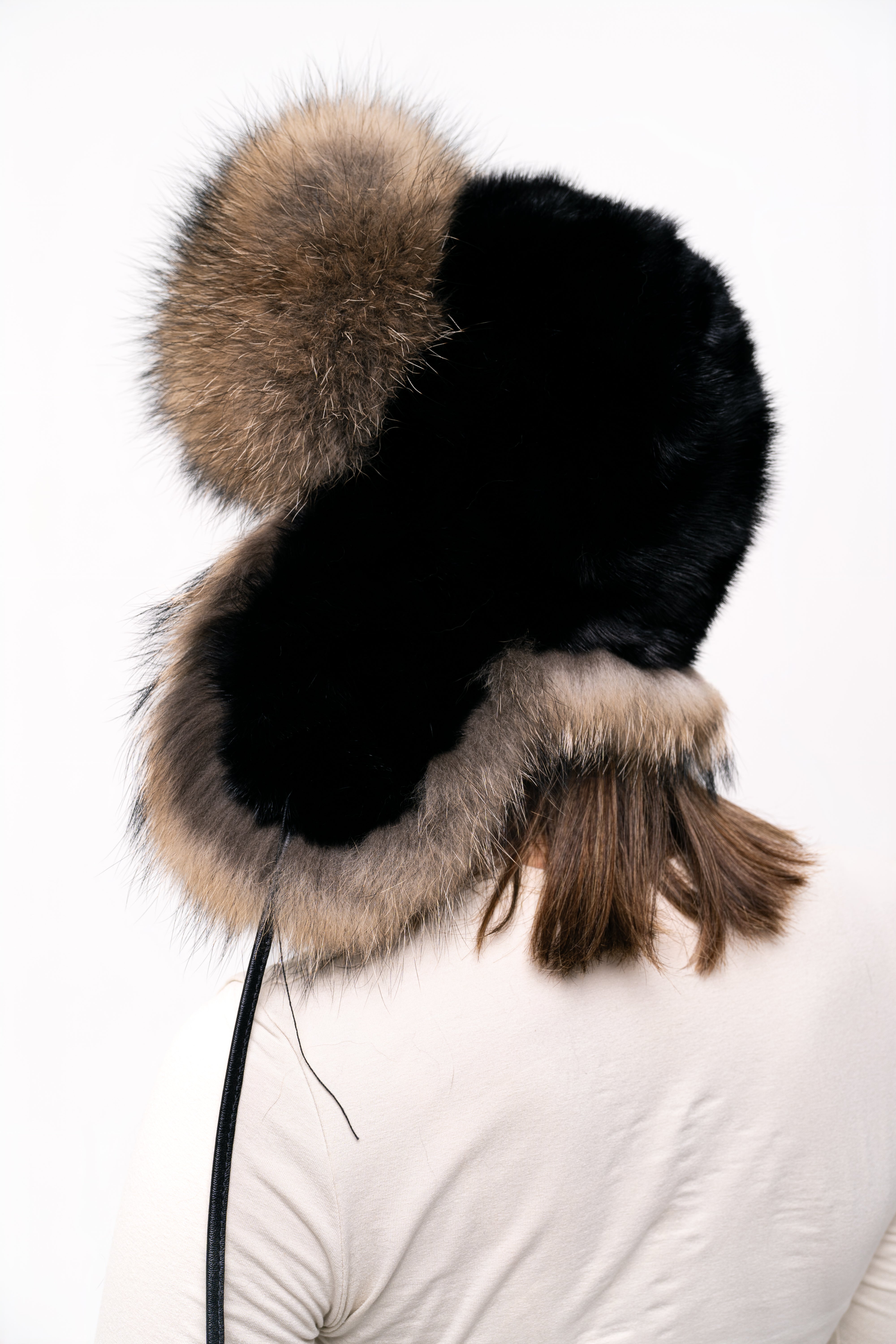 Raccoon & Mink Fur Hat