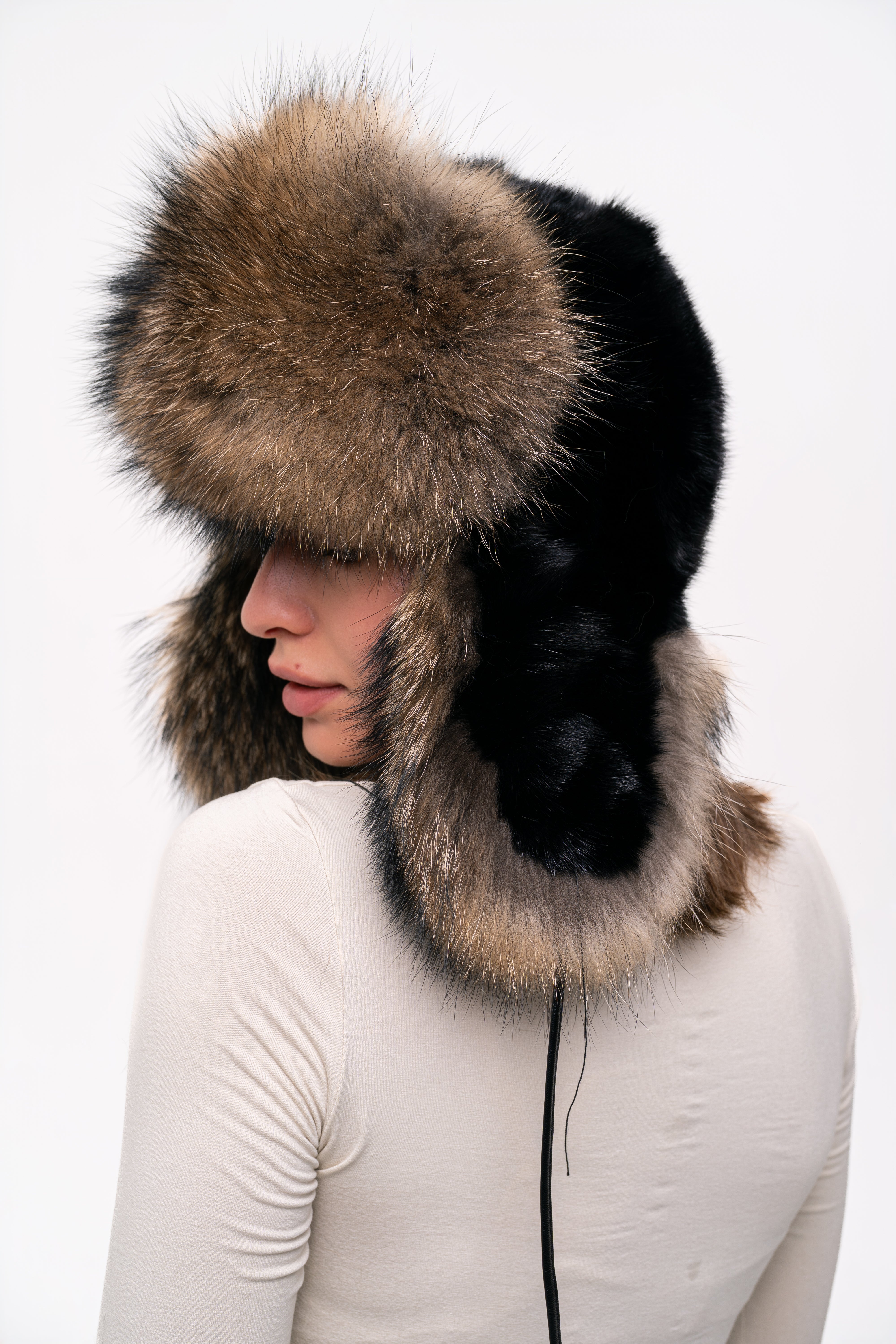 Raccoon & Mink Fur Hat