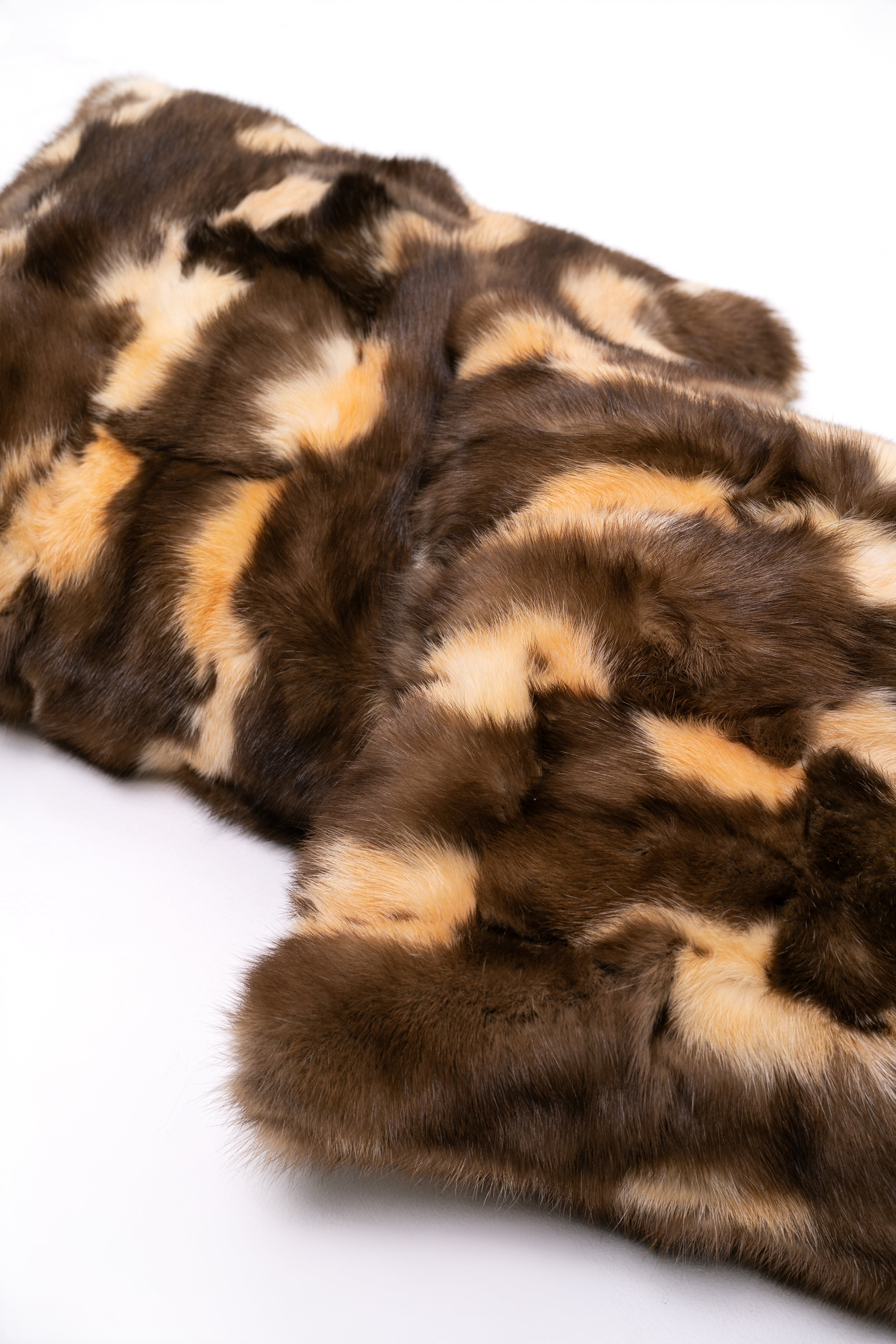 Set of 2 Marten Fur Pillow