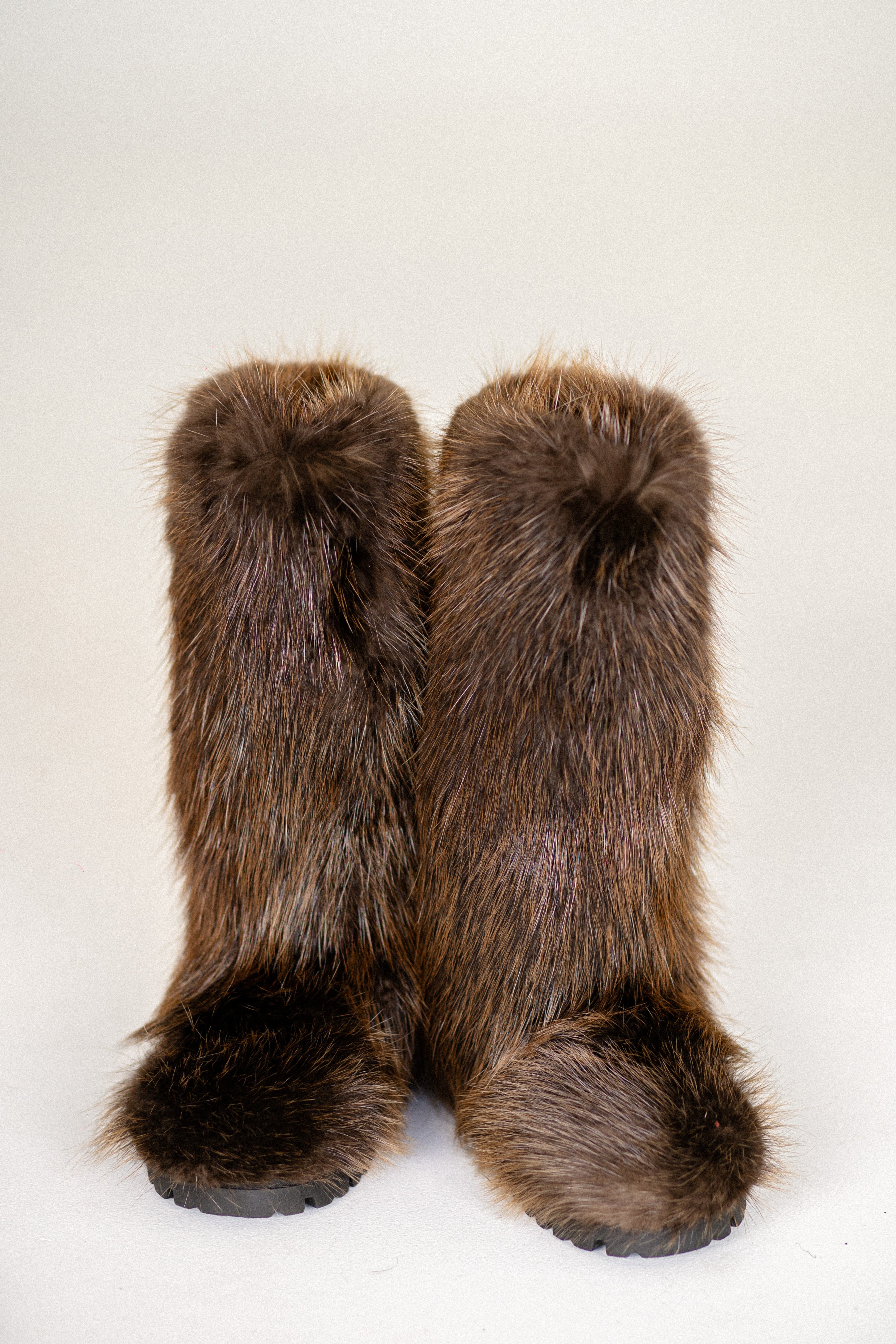 Fox Fur Boots - Outdoor