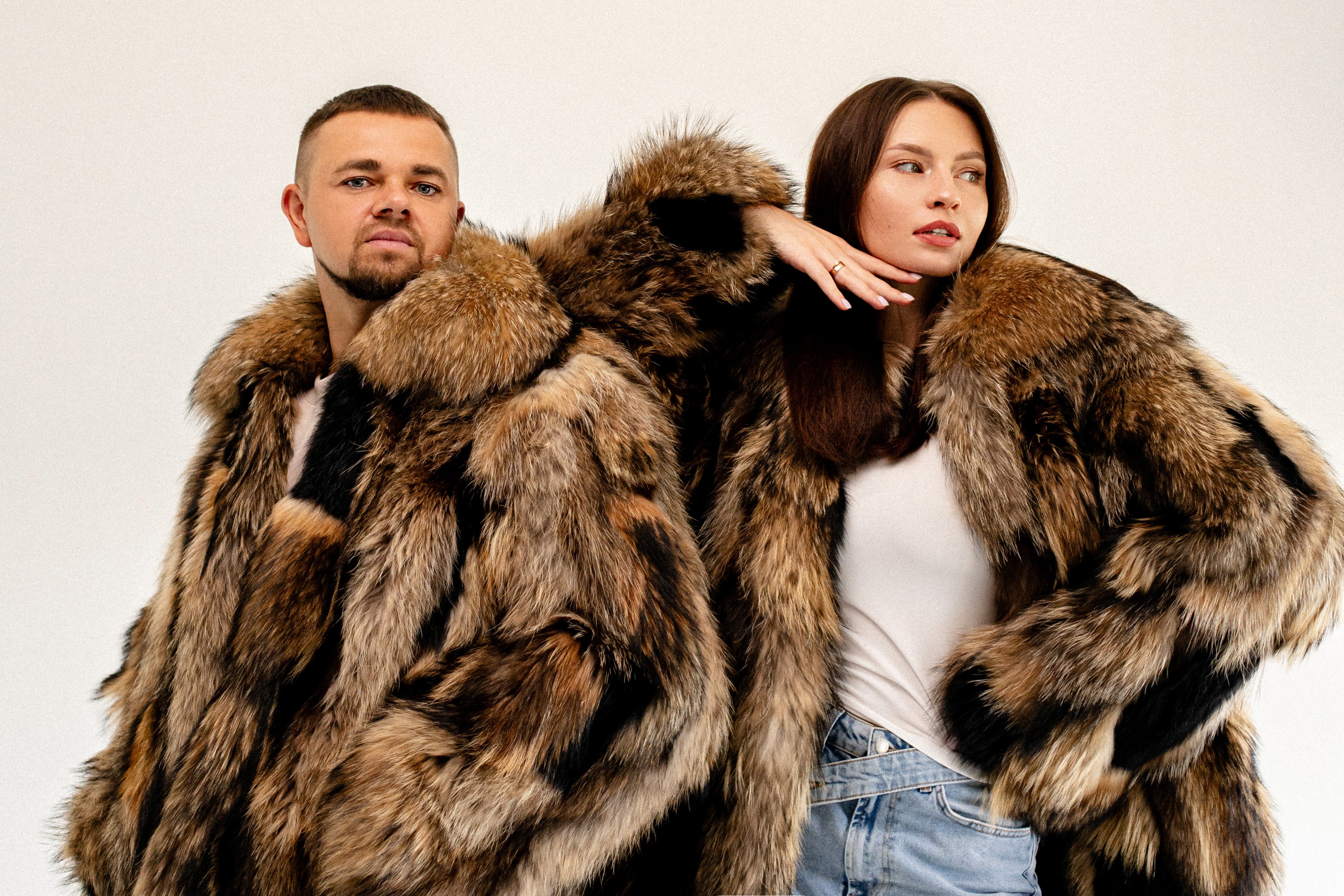 Raccoon Fur Jacket