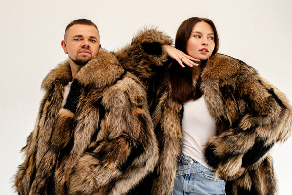 Raccoon Fur Jacket
