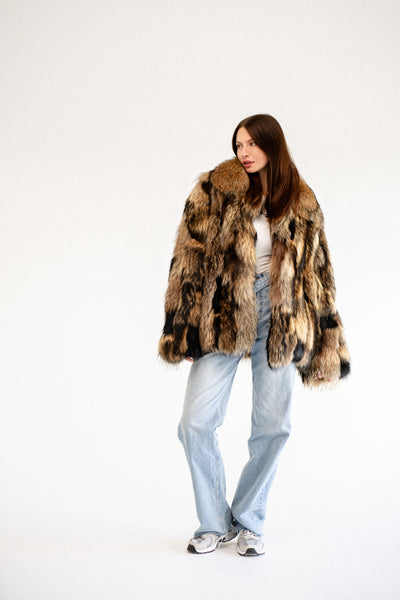 Raccoon Fur Jacket