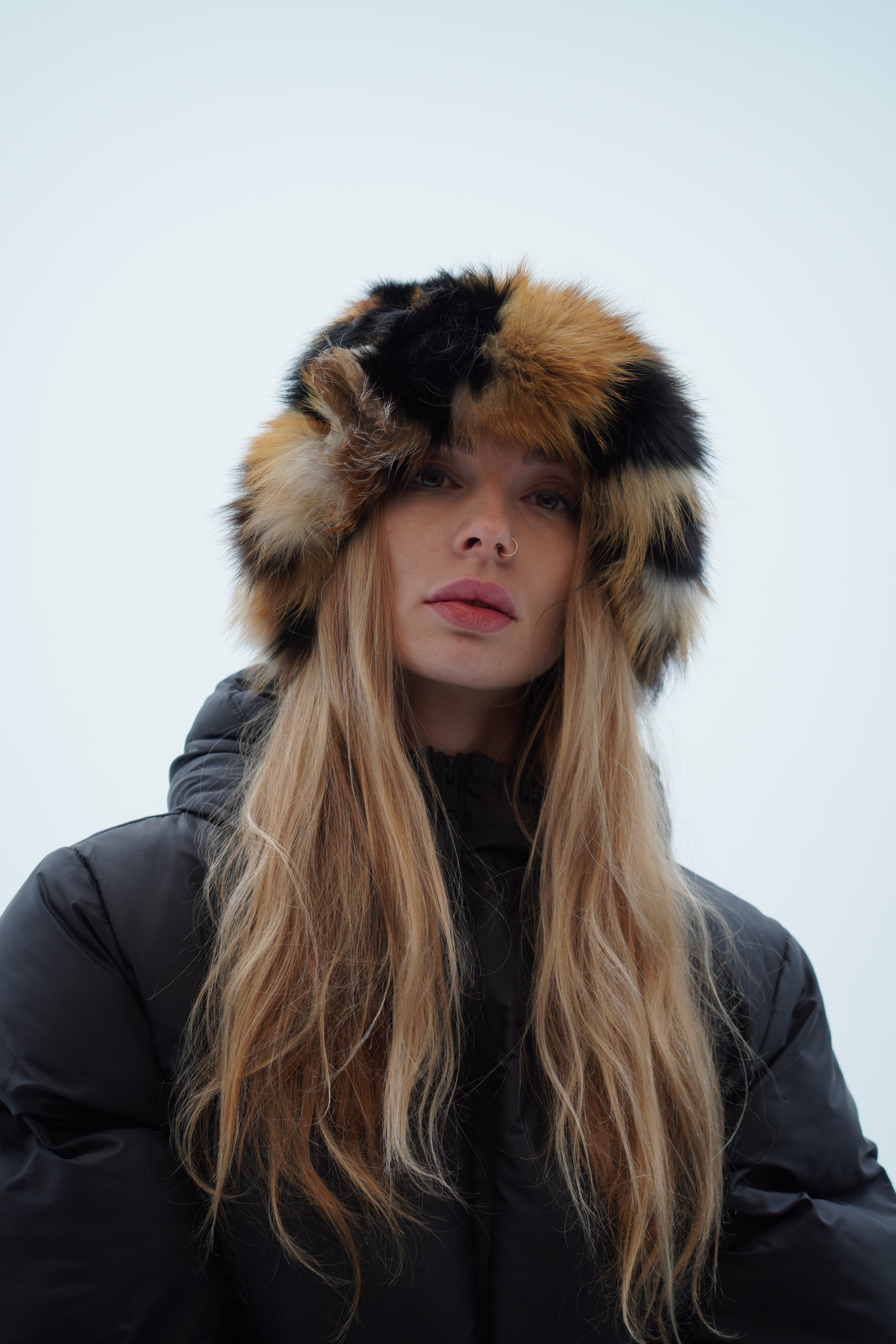 Fox Fur Bucket Hat