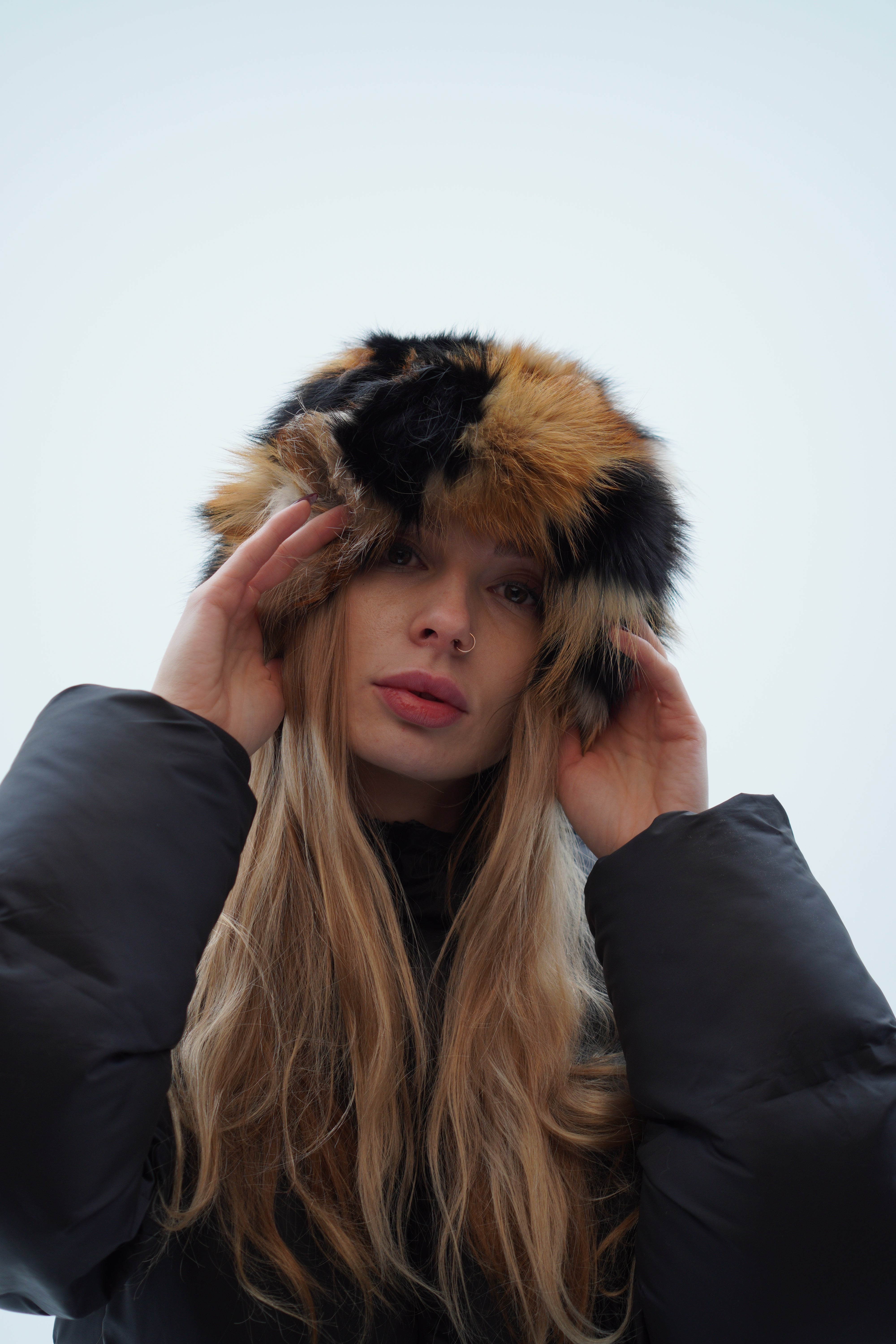 Fox Fur Bucket Hat