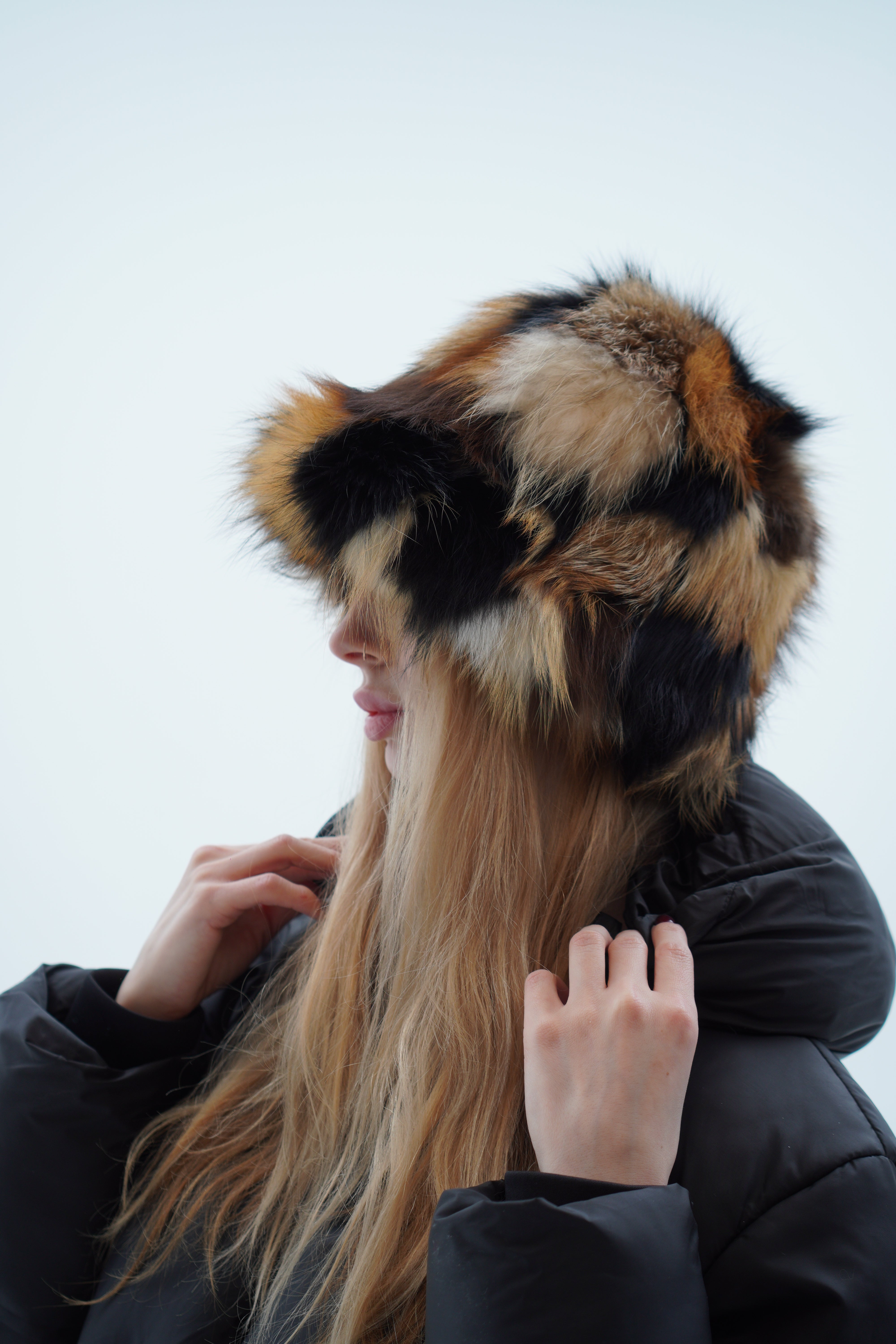 Fox Fur Bucket Hat
