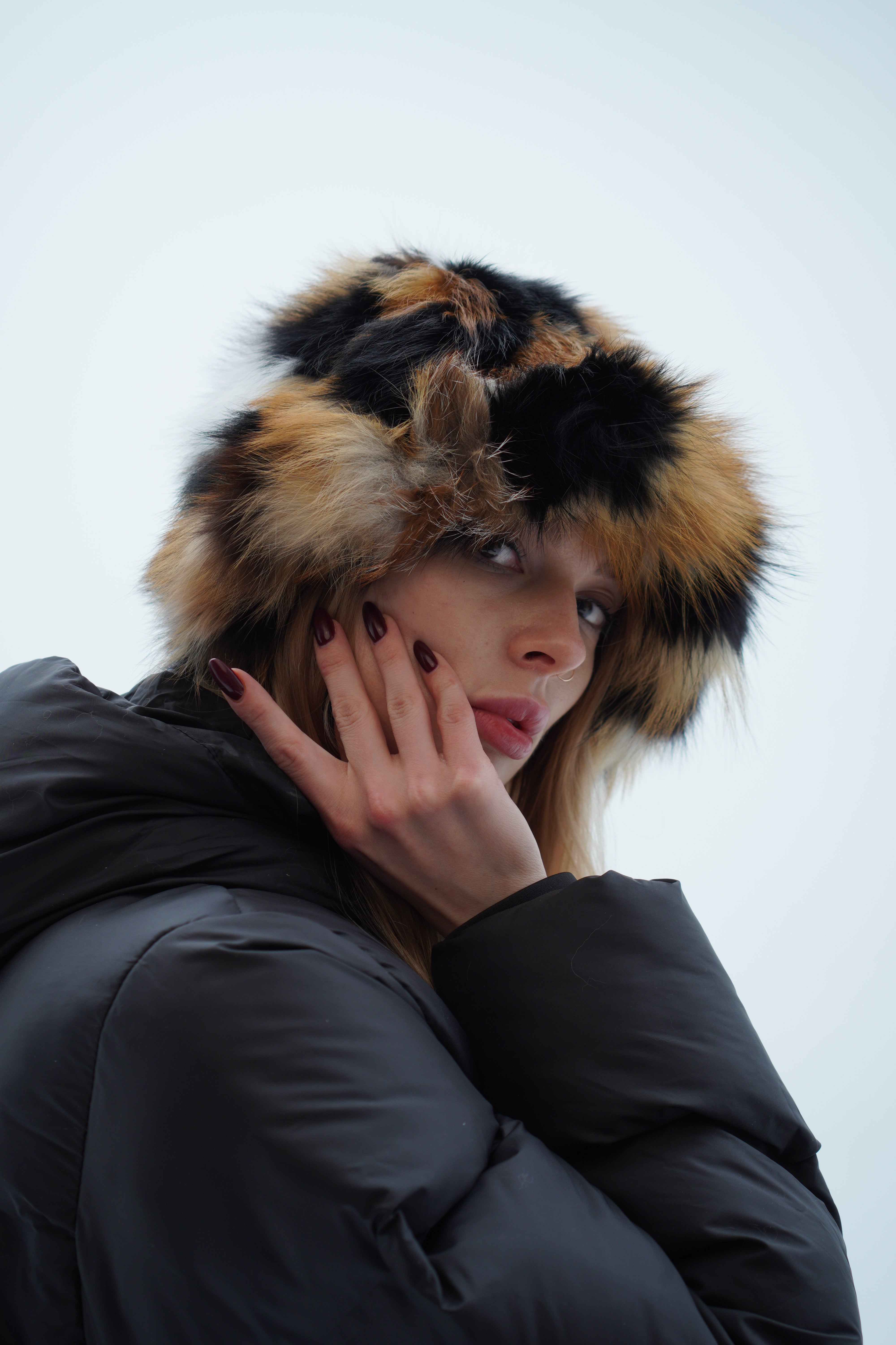 Fox Fur Bucket Hat