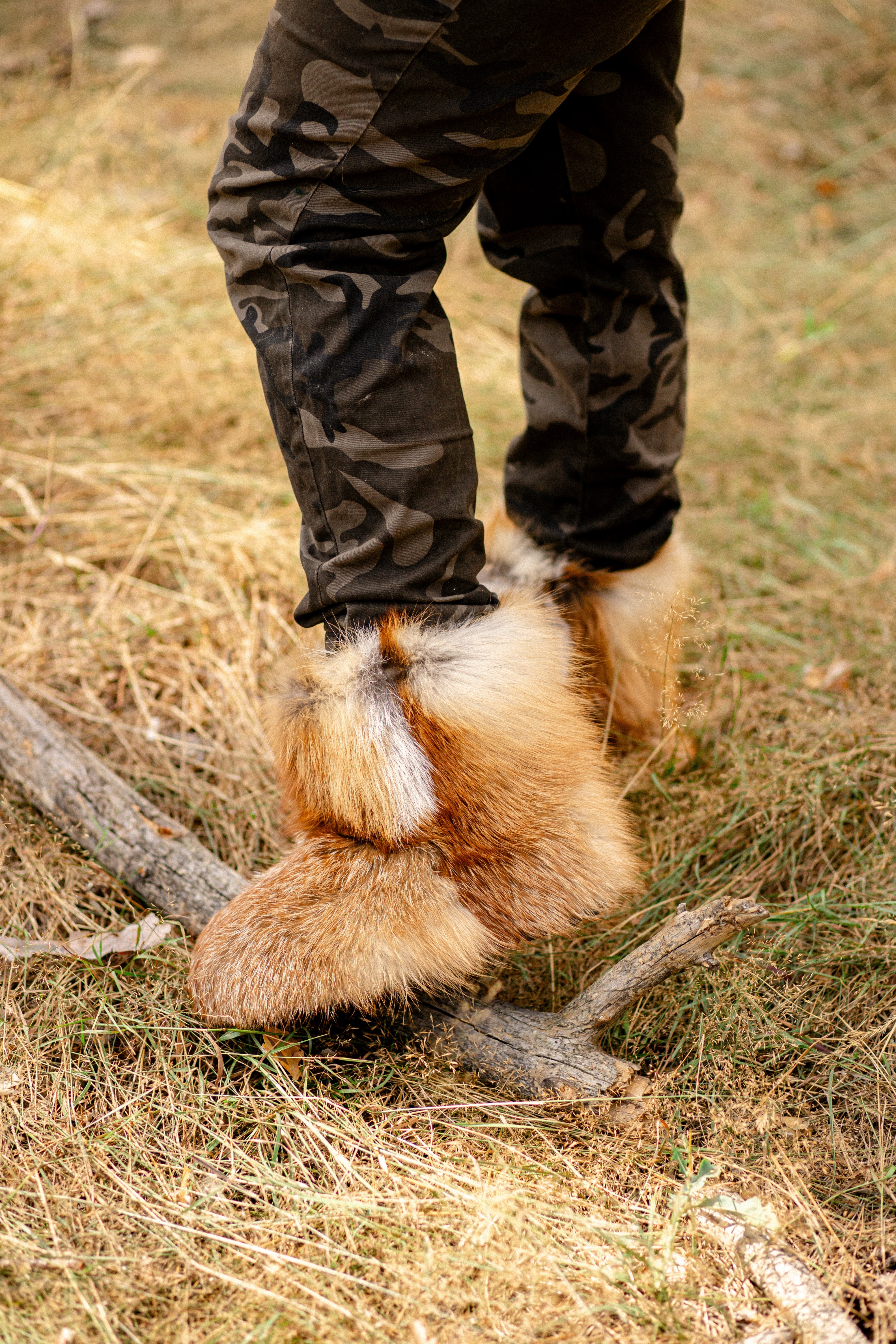 Fox Fur Boots - Outdoor