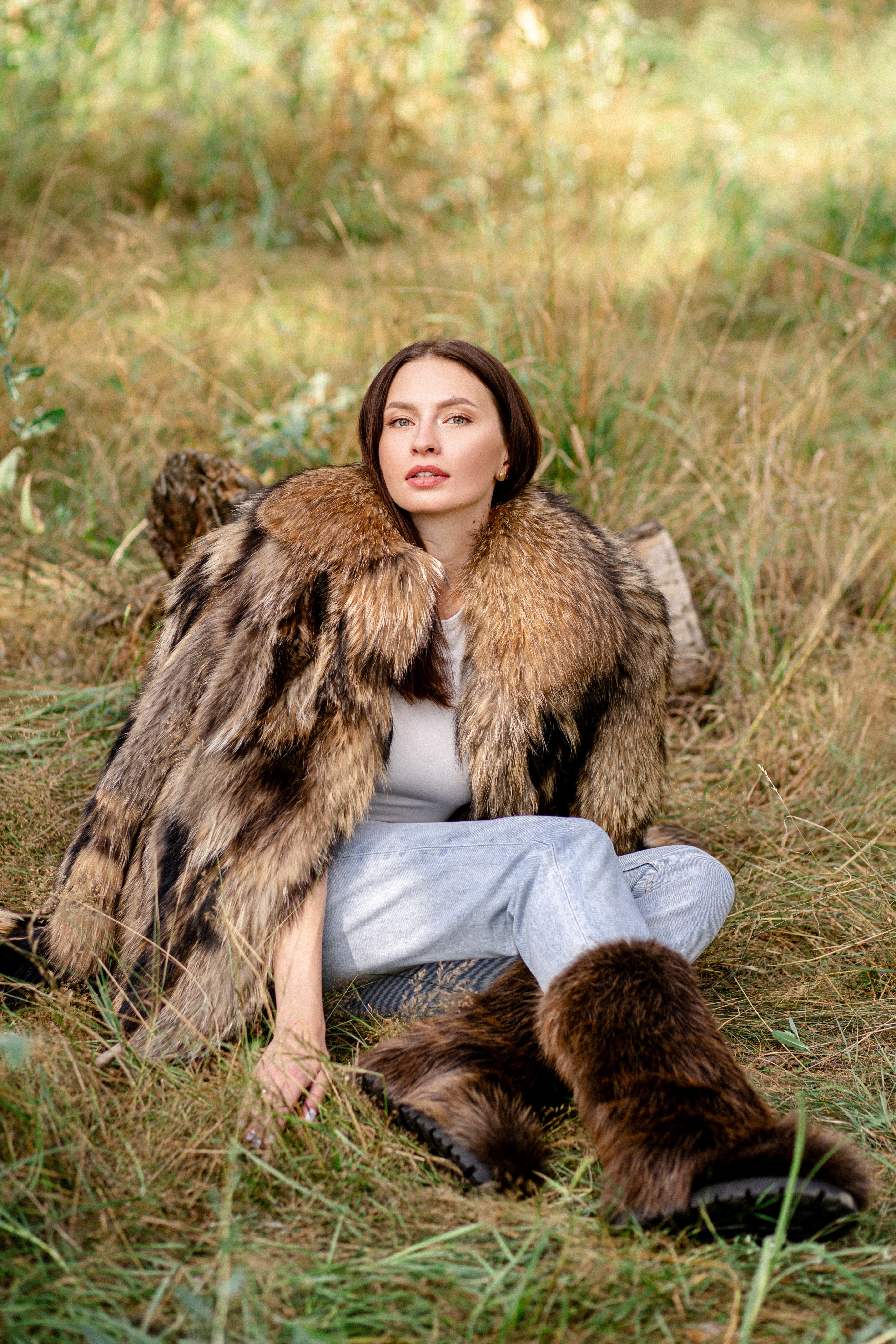 Raccoon Fur Jacket