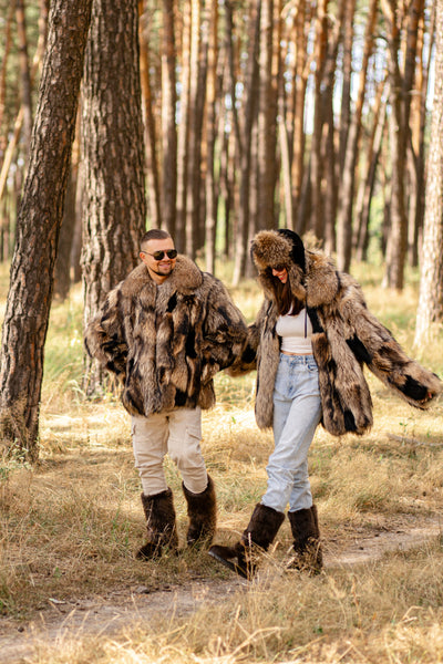 Raccoon Fur Jacket