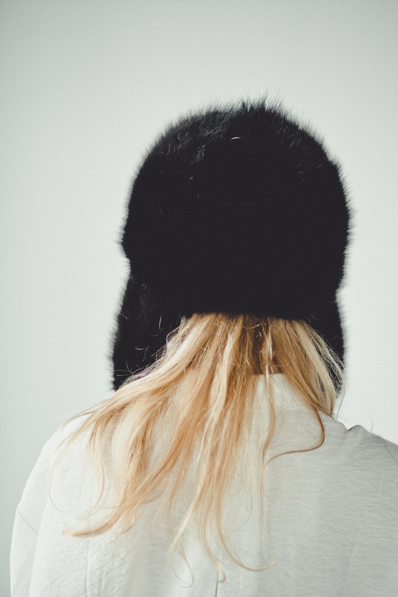 Black Nutria Fur Hat