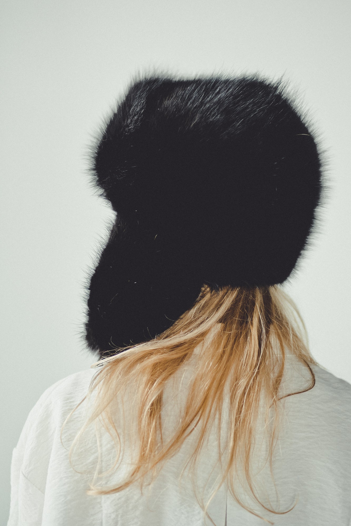 Black Nutria Fur Hat