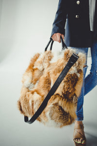 Red Fox Fur Bag