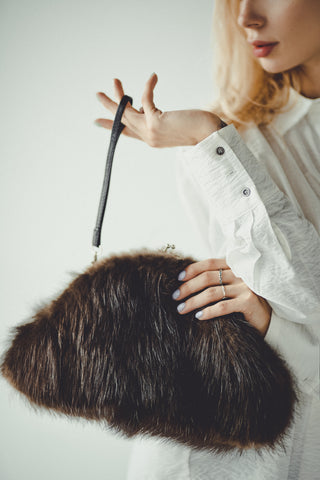 Beaver Fur Clutch