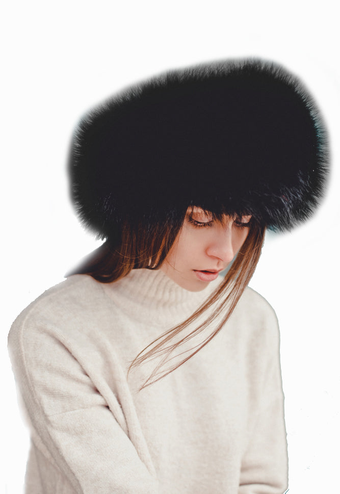 Raccoon Fur Headband