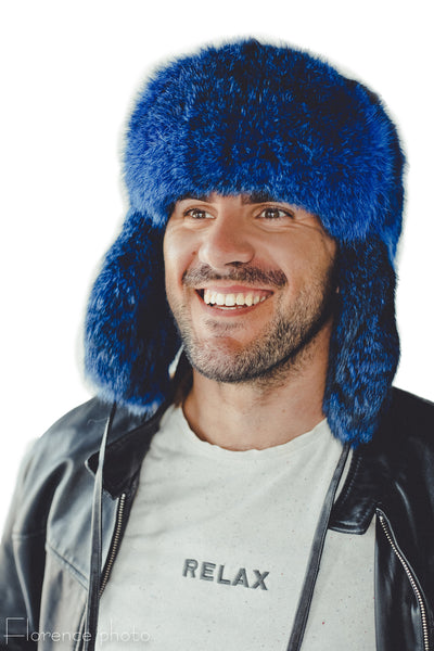 Pink Rabbit Fur Hat