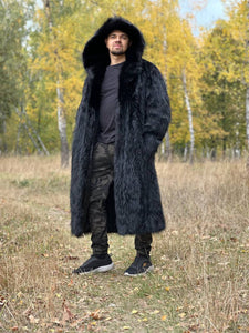 Full Length Beaver Fur Coat