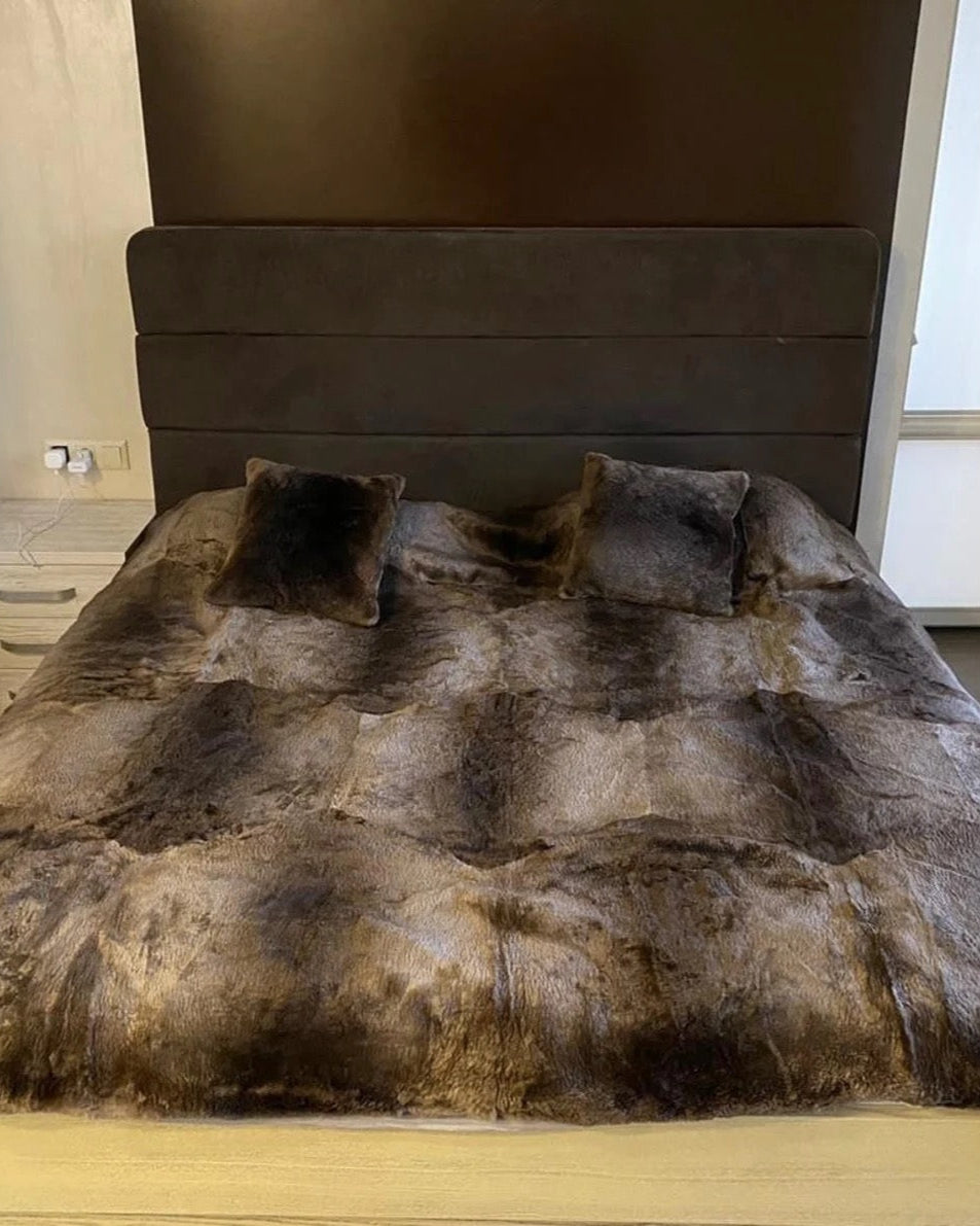 Beaver Fur Blanket