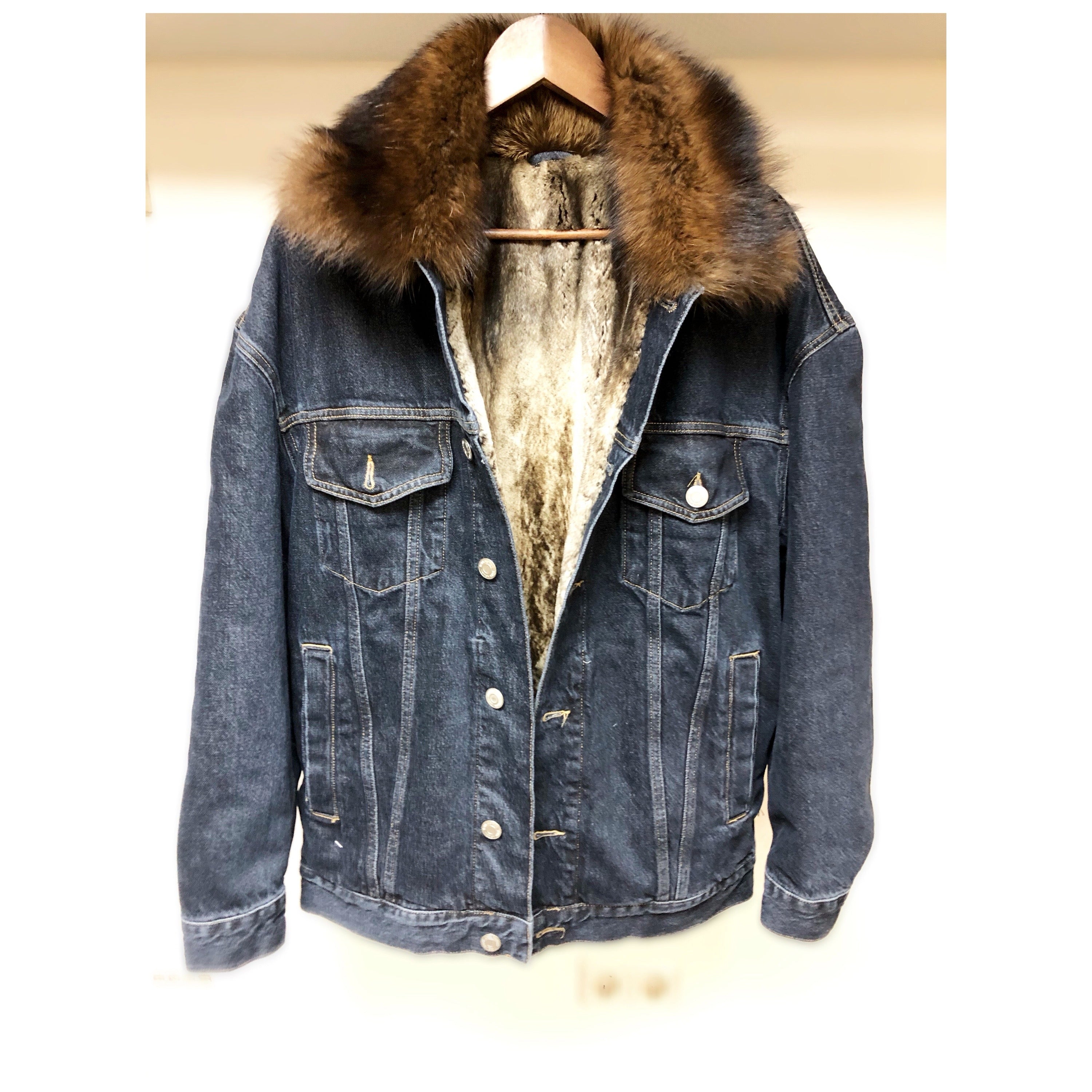 Fur Coat to Fur Lined Jacket Restyle