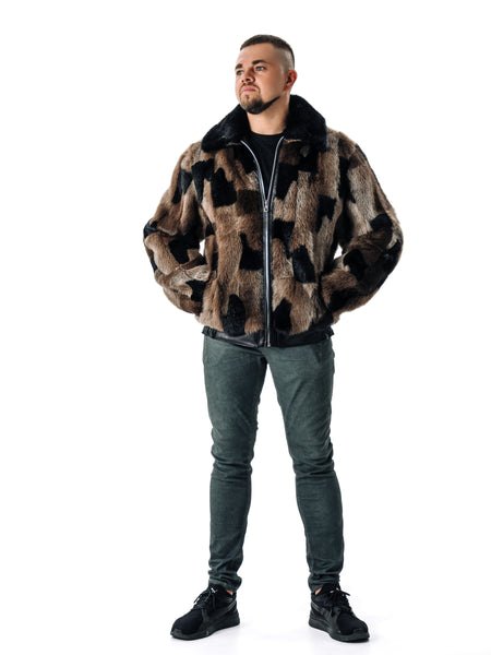 Otter Mens Fur Jacket