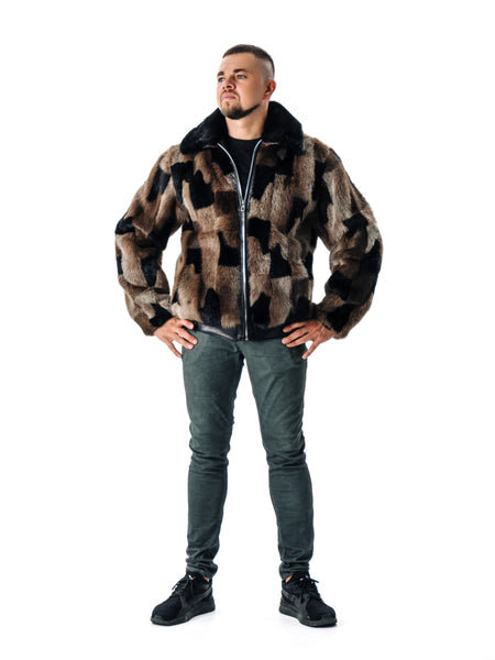 Otter Mens Fur Jacket