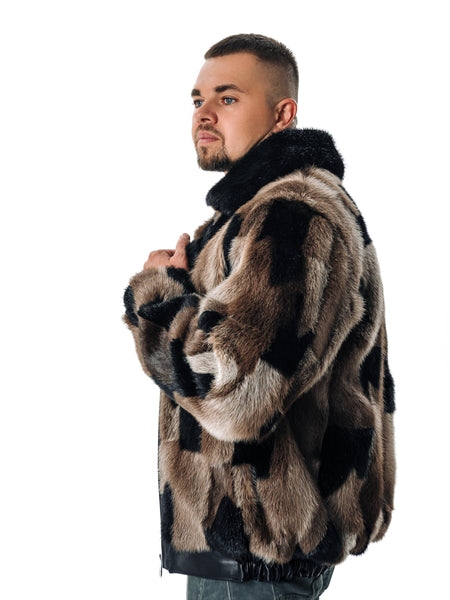 Otter Mens Fur Jacket