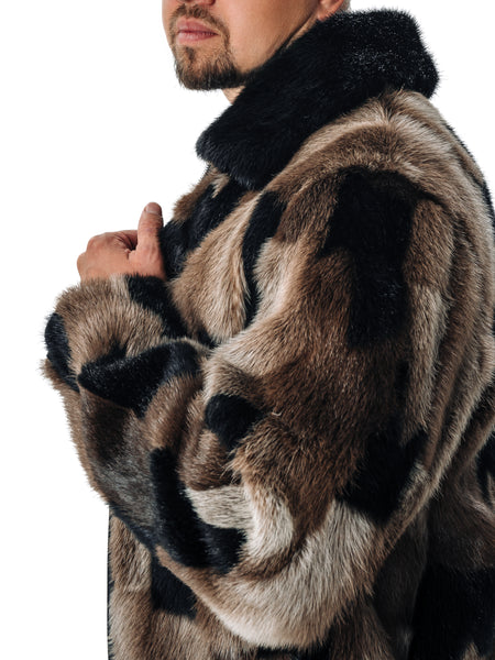 Otter Mens Fur Jacket