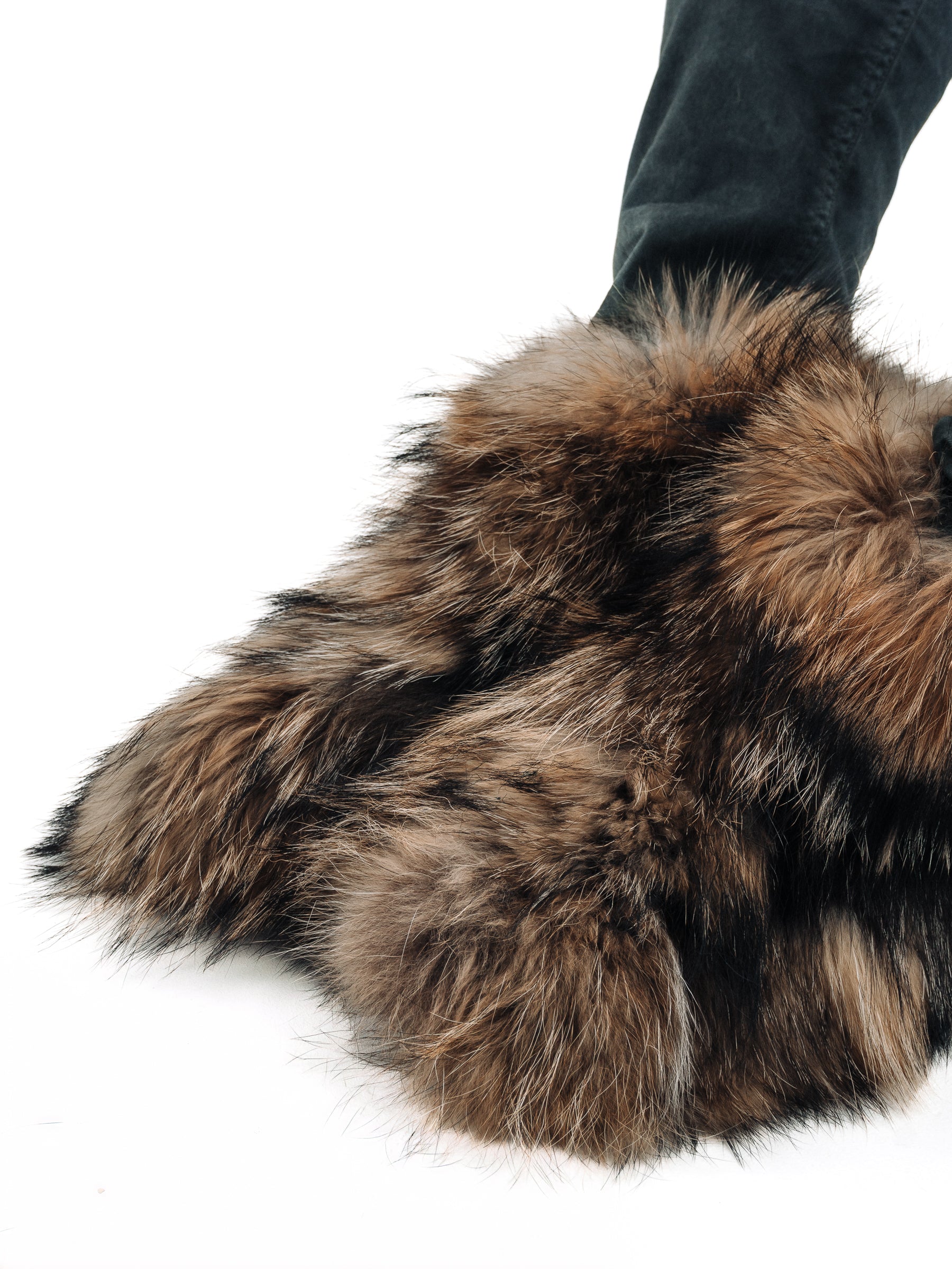 Raccoon Fur Boots