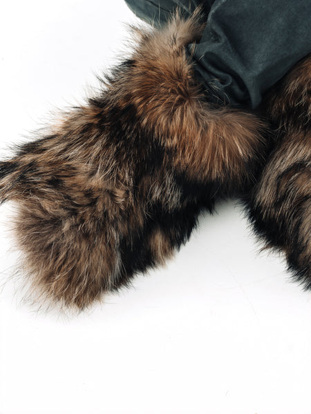 Raccoon Fur Boots