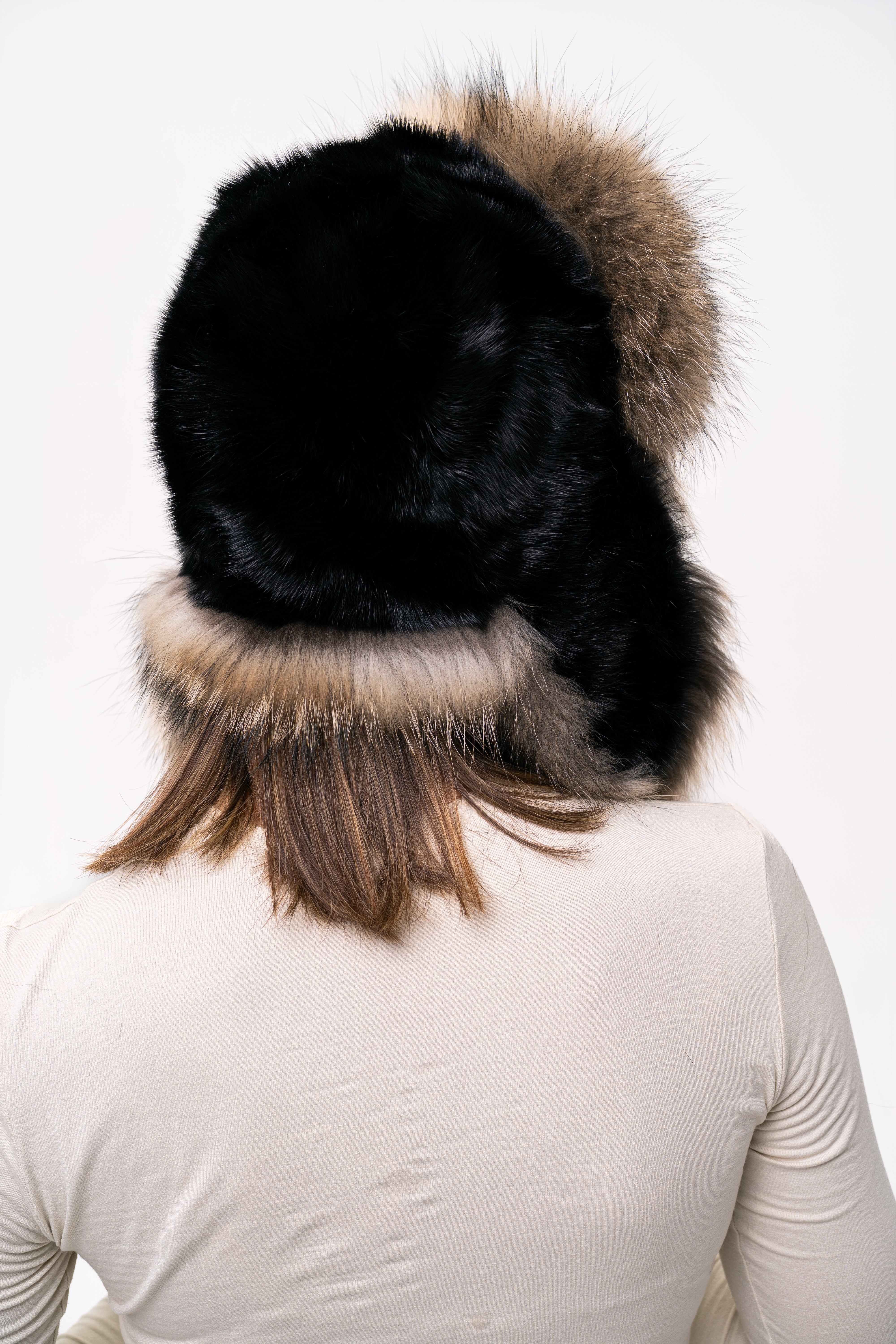 Raccoon & Mink Fur Hat