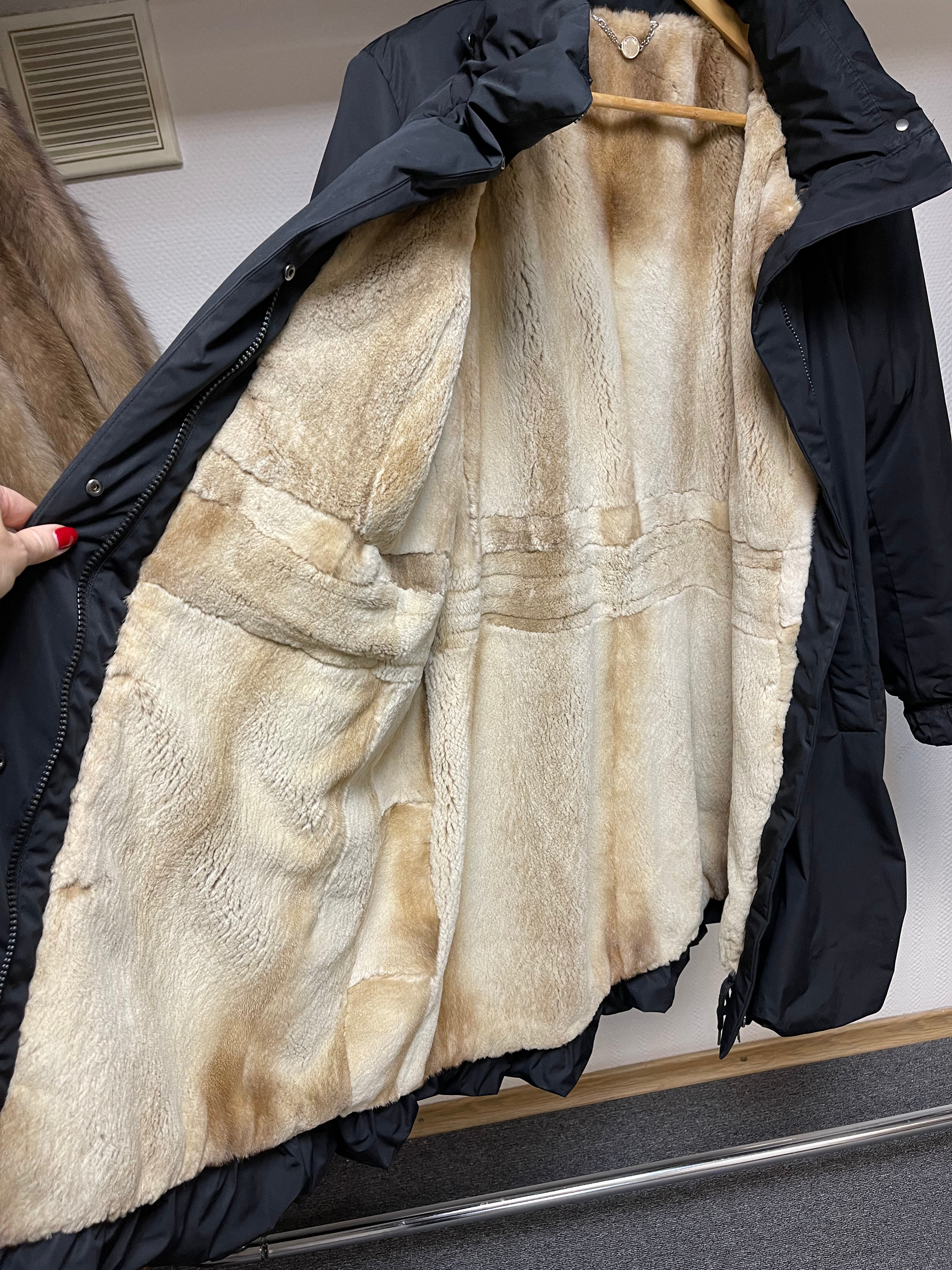 Fur Coat to Fur Lined Jacket Restyle