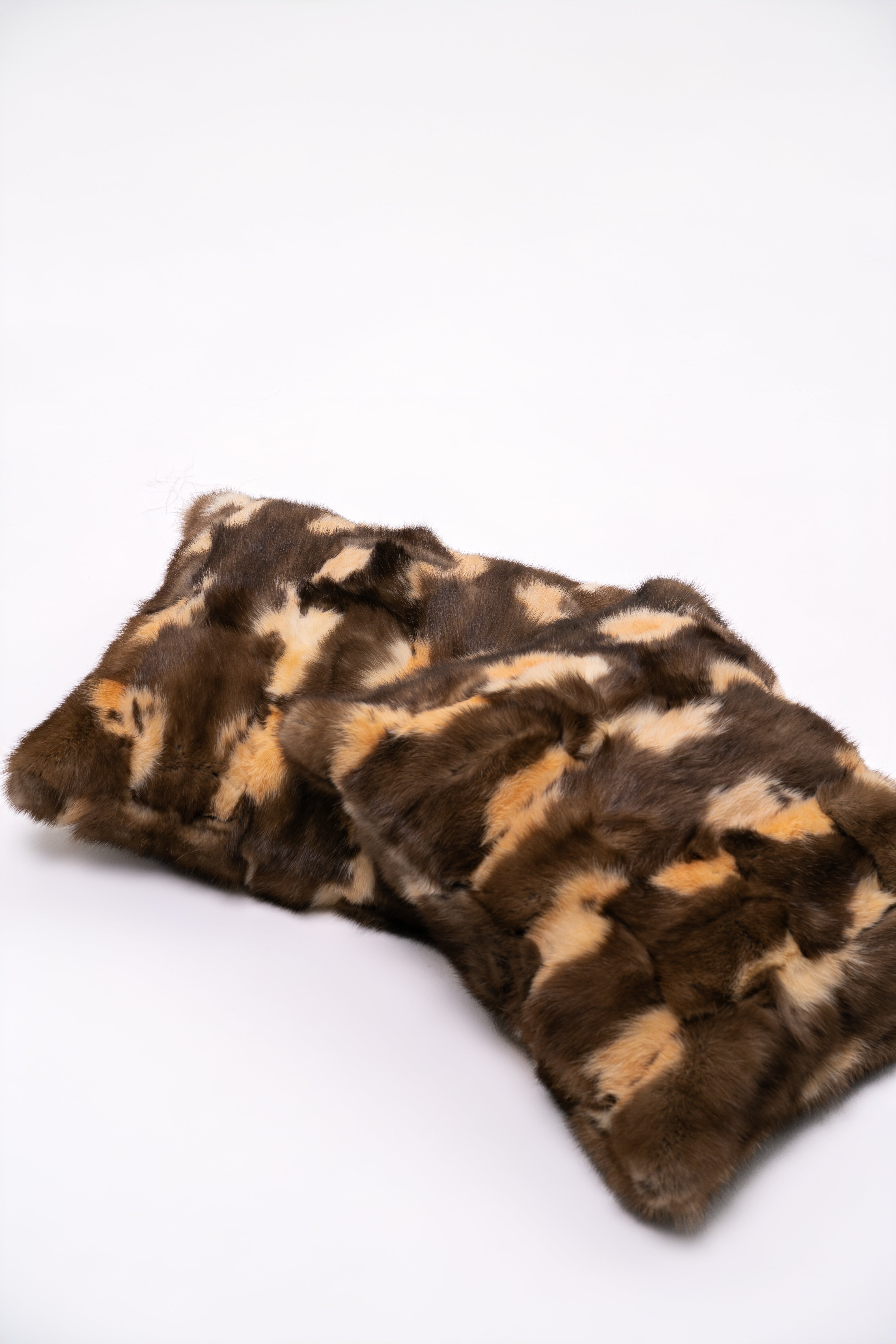 Set of 2 Marten Fur Pillow