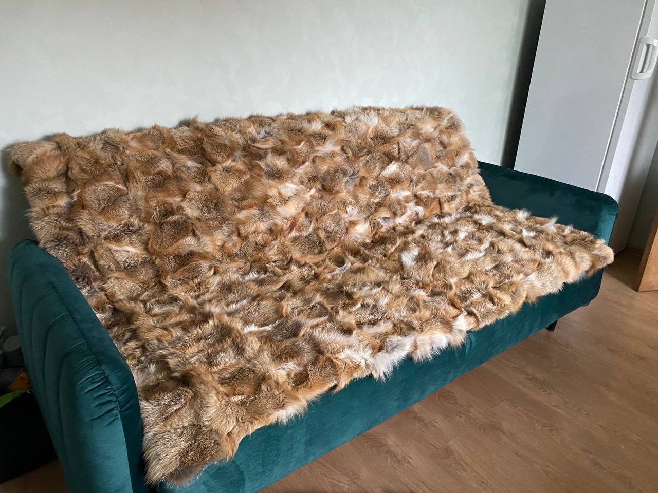 Fox Fur Blanket