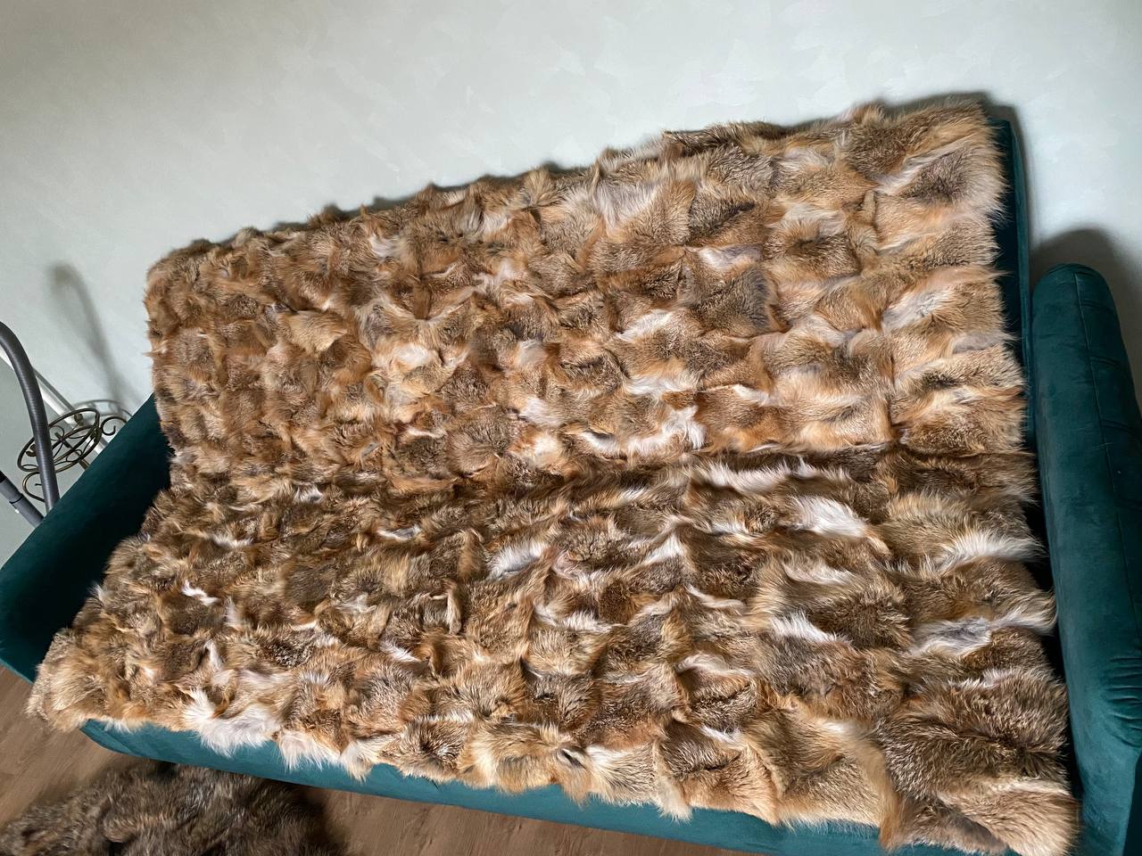 Fox Fur Blanket