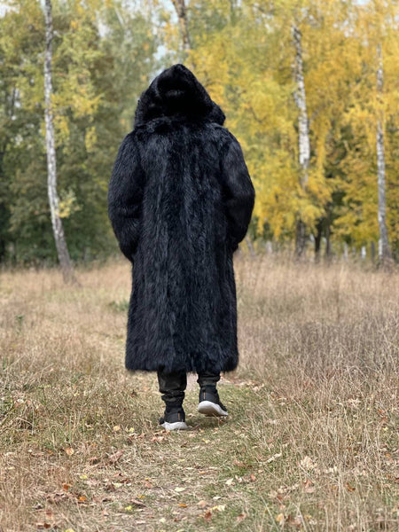 Full Length Beaver Fur Coat