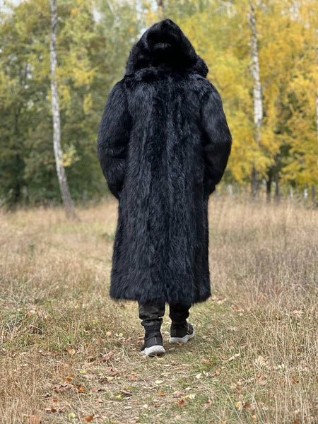 Full Length Beaver Fur Coat