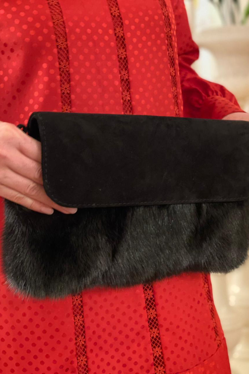 Mink Fur Clutch