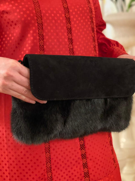 Mink Fur Clutch