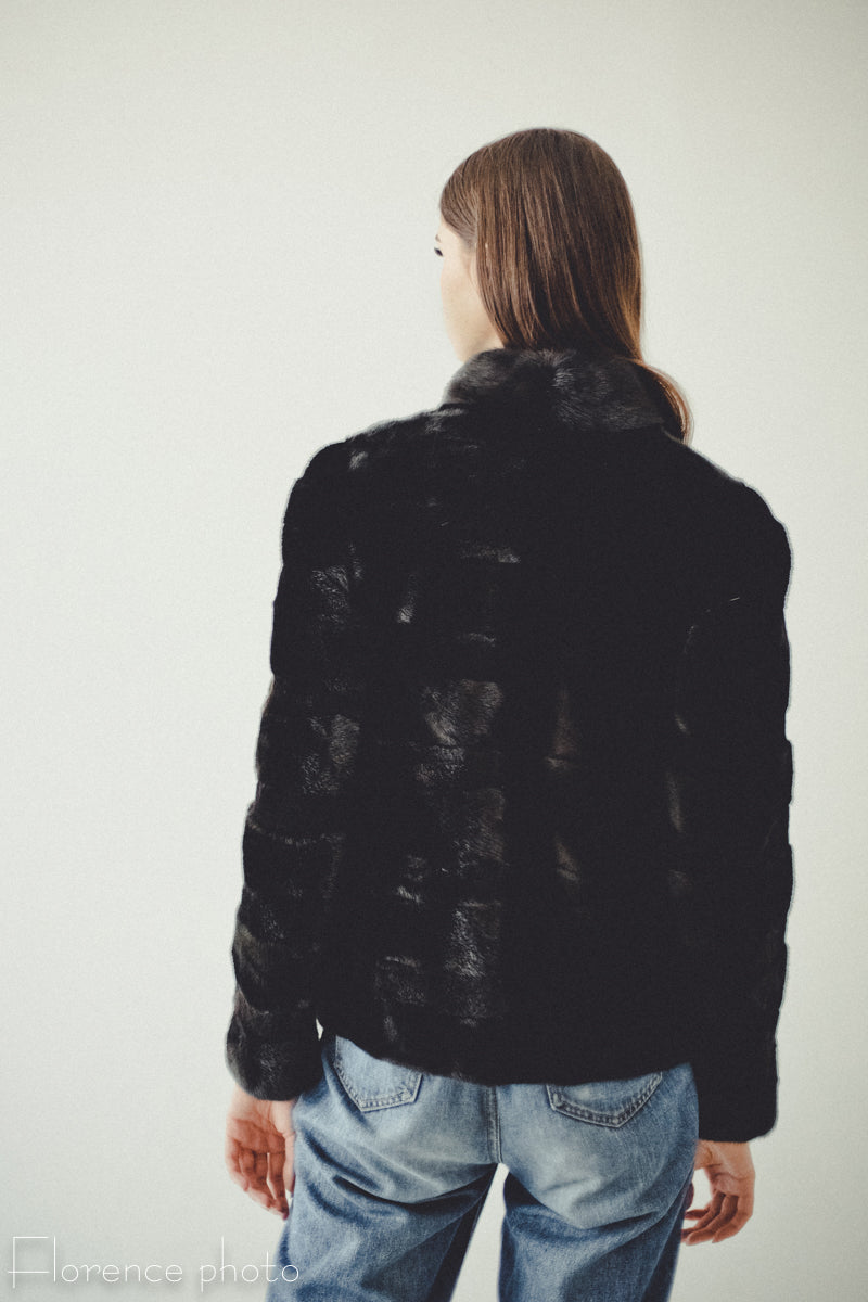 Black Mink Jacket
