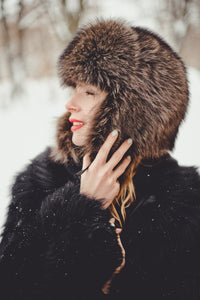 Raccoon Fur Hat