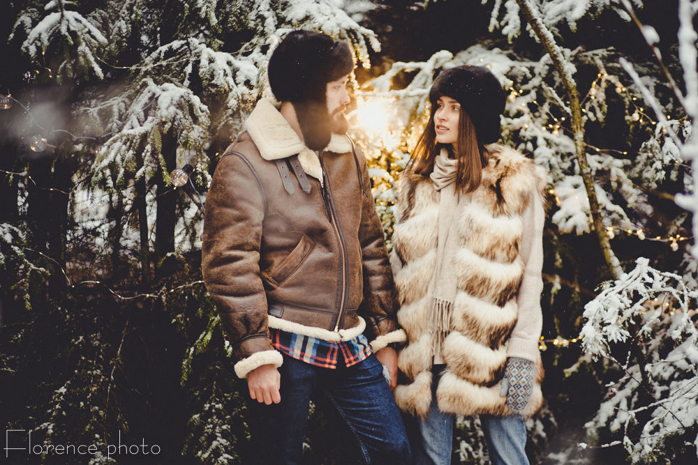 Black Mink Fur Hat