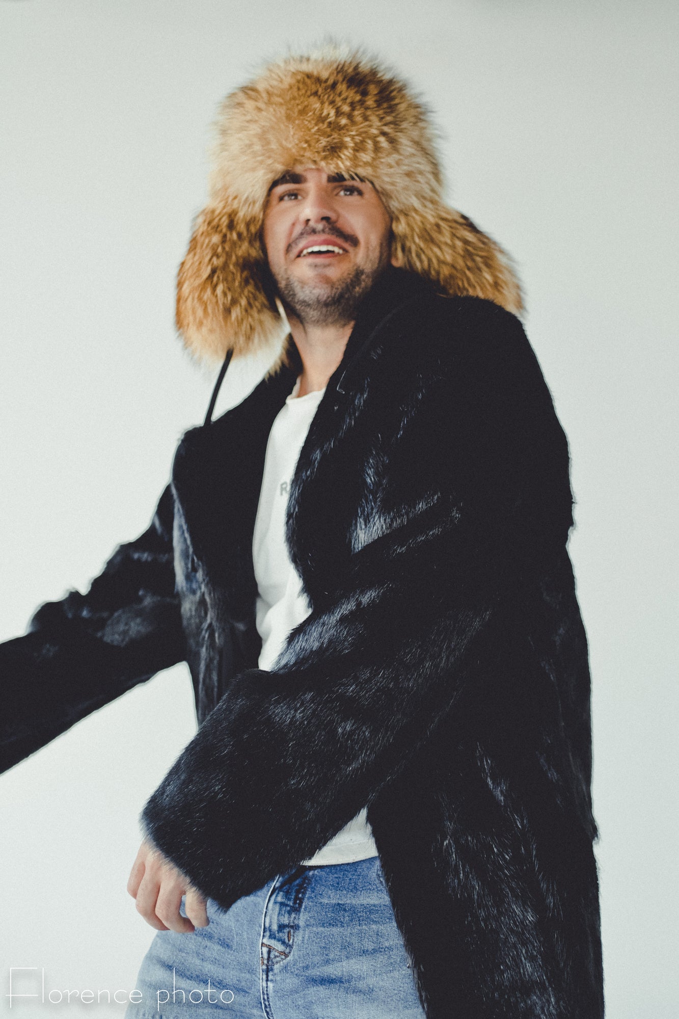 Raccoon Fur Hat