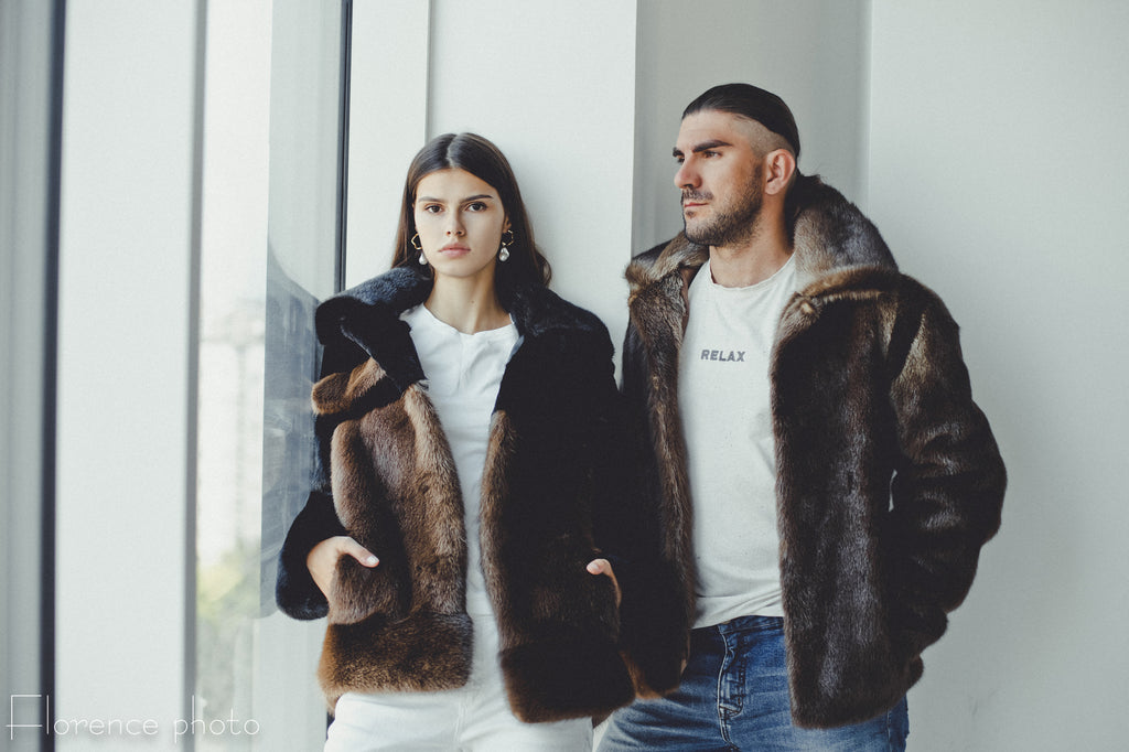 Mens Otter Fur Jacket – Forestfox Fur Atelier