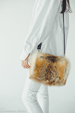 Fox Fur Purse