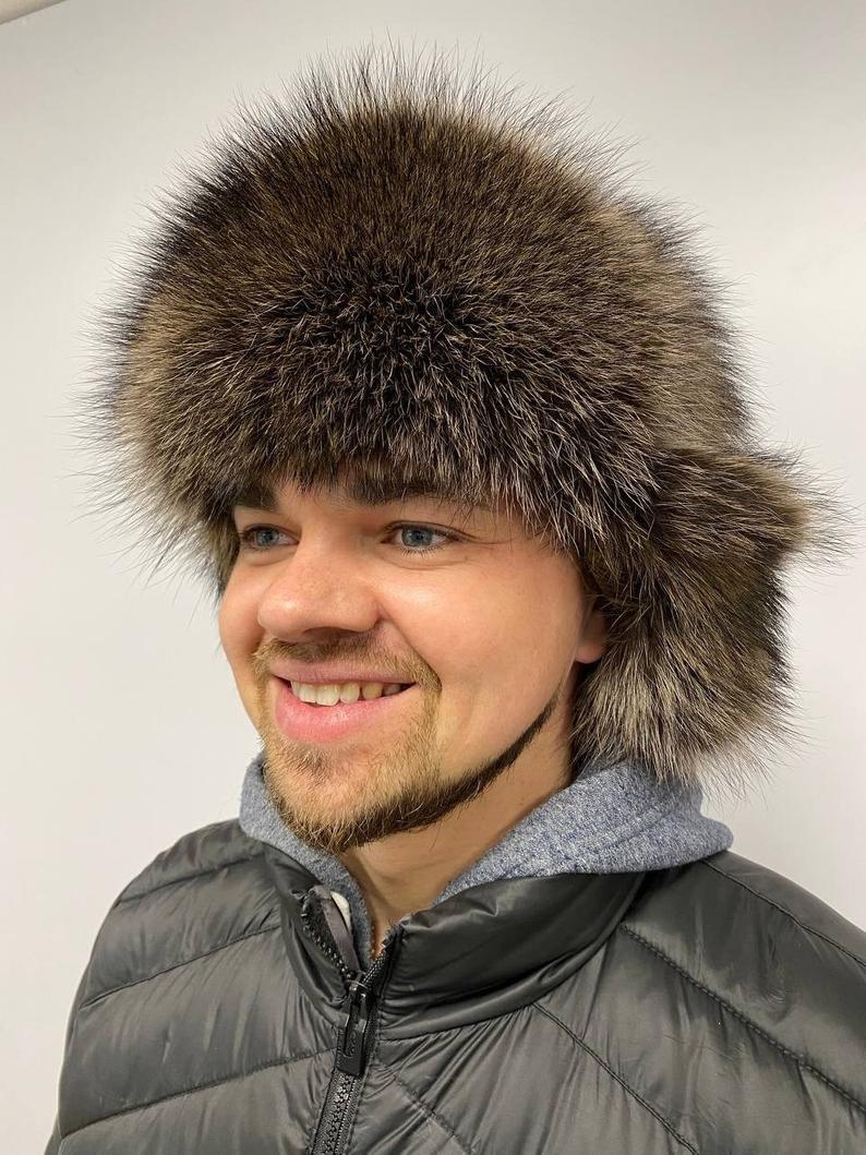 Raccoon Fur Hat